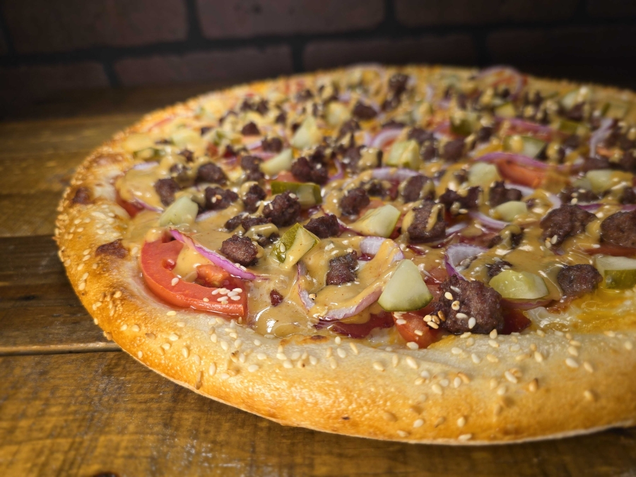 Cheesy Bacon Burger Pie