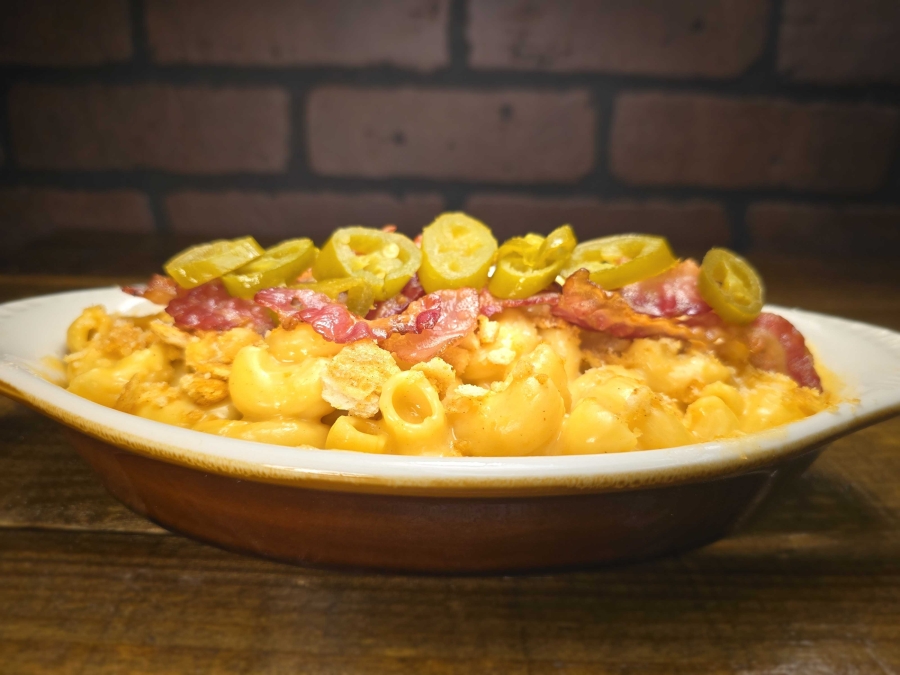 Jala-Bacon Mac and Cheese