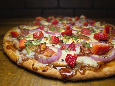 GF Bacon and Berries Pie